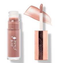 Cargar imagen en el visor de la galería, 100% Pure Fuit Pigmented Lip Gloss Pink Caramel
