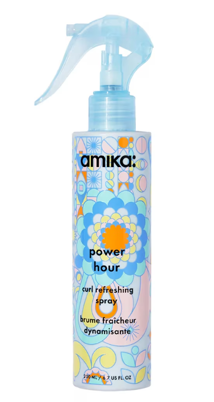 Amika POWERHOUR CURL Refreshing Spray 200ml- Spray Hidratante para Rizos