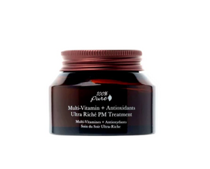 100% Pure Multi- Vitamin+ Antioxidants Ultra Riché PM Treatment